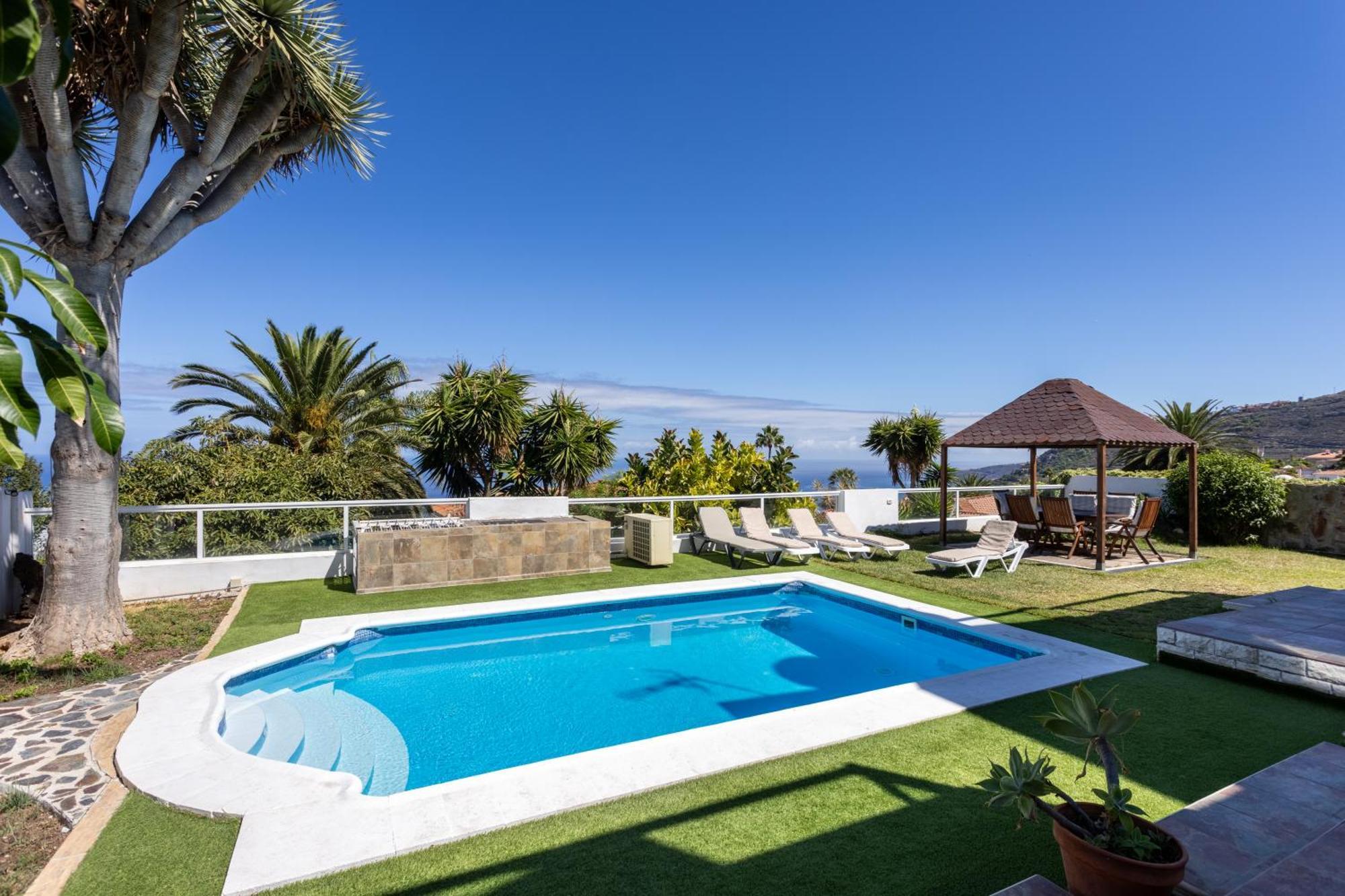 Fantastic Home With Amazing Sea Views Puntillo Del Sol Bagian luar foto