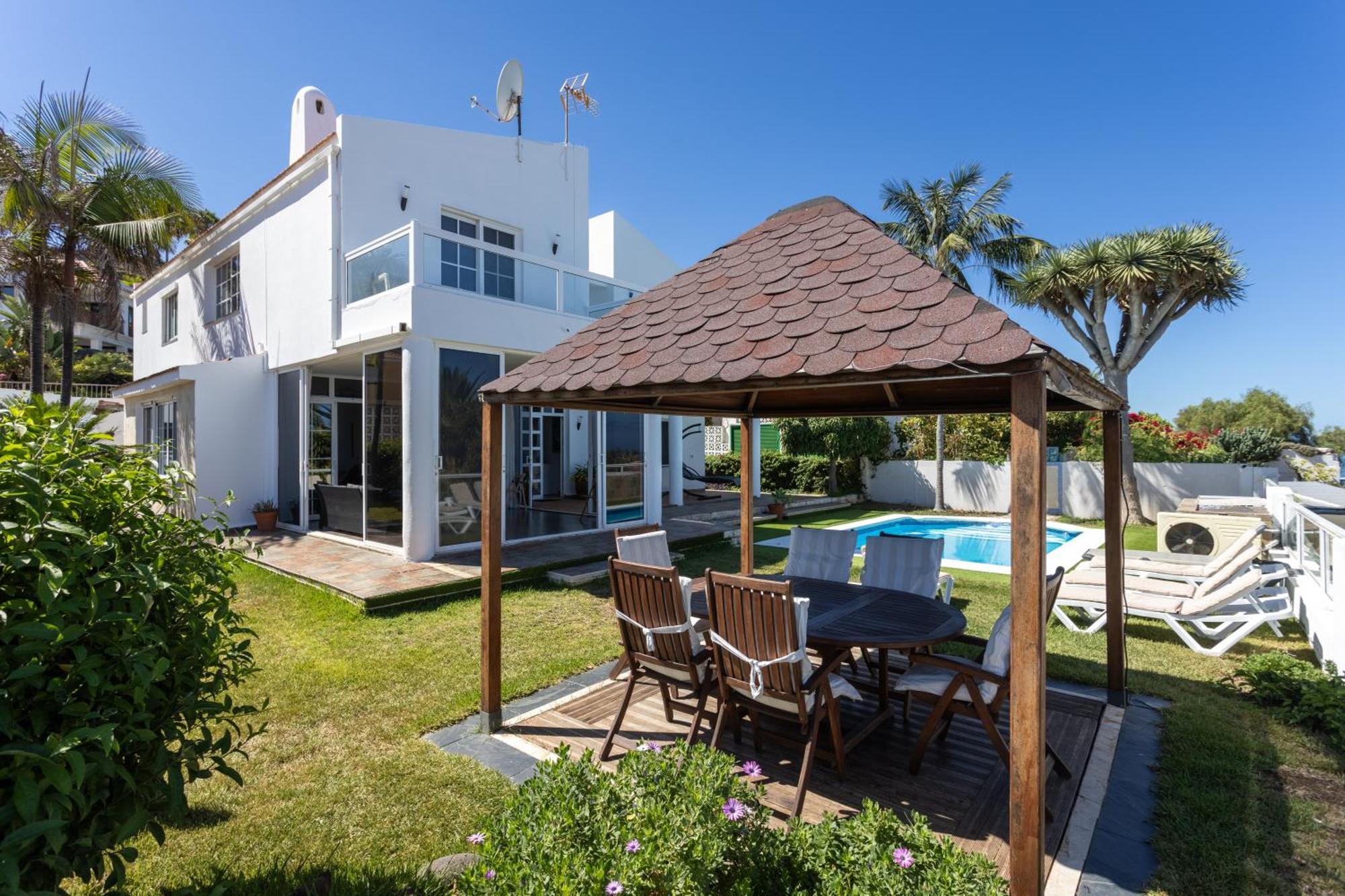 Fantastic Home With Amazing Sea Views Puntillo Del Sol Bagian luar foto
