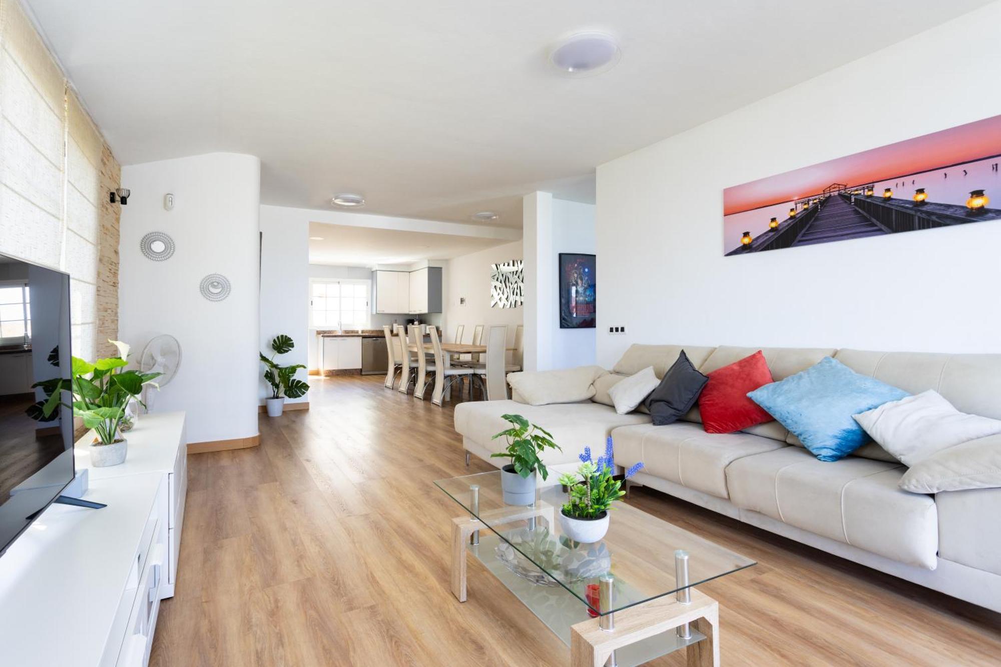 Fantastic Home With Amazing Sea Views Puntillo Del Sol Bagian luar foto