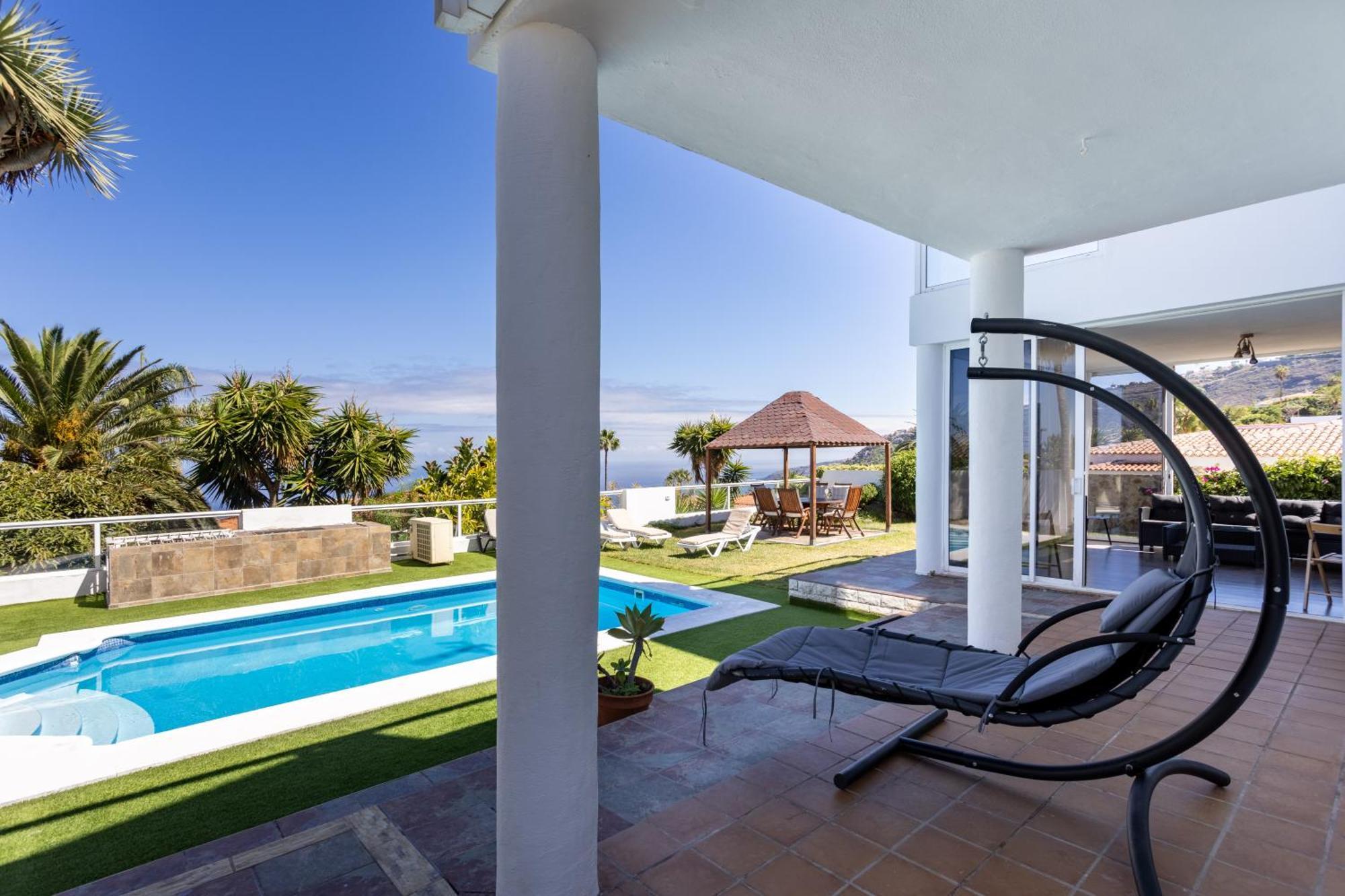 Fantastic Home With Amazing Sea Views Puntillo Del Sol Bagian luar foto